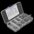 thumbnail image 1 of EBTOOLS 800Pcs M2  Drive Pan Head Self Tapping Screws Woodworking Fastener With Box Head Fastenerpan Tapping #8, 1 of 8