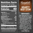 thumbnail image 5 of Campbell's Slow Cooker Sauces Beef Stew 12 oz. (Pack of 6), 5 of 6