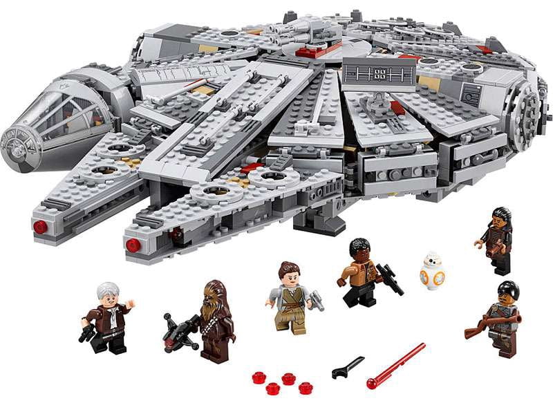 Pre-Owned Star Wars The Force Awakens Millennium Falcon Set LEGO 75105 [Damaged Package]