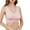 Pink, variant on Women's Daily Bra Push Up Bras No Underwire High Support Lift up Side Closure Full Coverage Easy Close Sports Bras