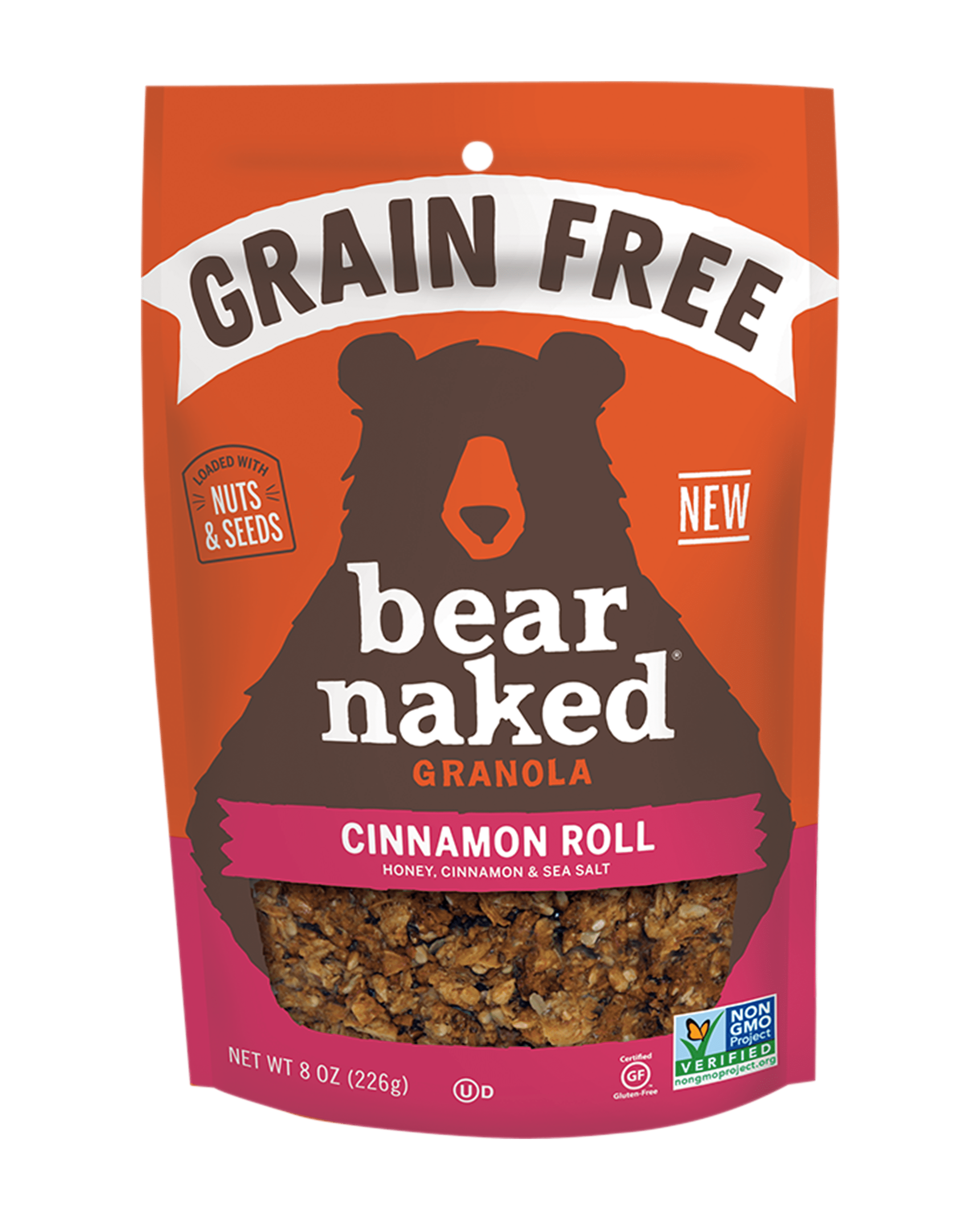 Bear Naked, 100% Pure & Natural Granola, Fruit and Nut, 12 
