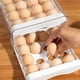 thumbnail image 4 of Huevera para Refrigerador, Huevera de 32 Rejillas y 2 Niveles, Contenedor para Refrigerador, Cocina, Refrigerador y Encimera., 4 of 5