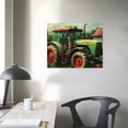 thumbnail image 4 of Orinice Barn Red Roof Sots Art Fine Art Aesthetic Wall Painting for Classroom Kitchen Office Farmhouse Bathroom Room Decor Pictures Wall Art Painting Canvas Print Living Room Bedroom Home, 4 of 6