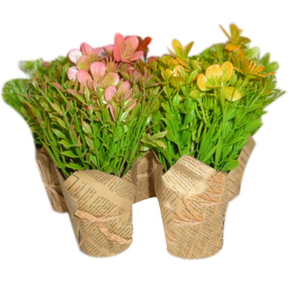 Maceta con planta artificial para decoración del hogar, oficina Storyland Storyland 7032