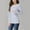 A_ Blue, variant on Olyvenn Fashion Women's Nursing Tops Fashion Stripe Print Round Neck Long Sleeve Shirts Double Layer Pregnancy Breastfeeding Blouse Black 8
