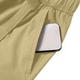 thumbnail image 6 of EaskTriop Mens Quick Dry Outdoor Shorts with Adjustable Belt Lightweight Utility Cargo Shorts Summer Hiking Walking Board Shorts, 6 of 6