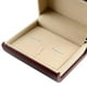 thumbnail image 3 of 8x7x4cm Velvet Tie Bar Gemelos Caja de almacenamiento Caja de regalo para hombre Set de clips de de vino rojo Hugo Almacenamiento de pasadores de corbata para gemelos, 3 of 8