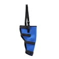 thumbnail image 3 of Mascota Perro Cachorro Recuperación Cinturón Auxiliar Protector De Pierna trasera izquierda-azul L Sunnimix Soporte de articulación de rodilla para perro, 3 of 8