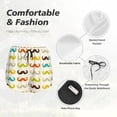 thumbnail image 6 of Haiem Colorful Mustache Women's 2 in 1 Running Shorts - Lightweight Athletic Workout Gym Yoga Breathable Sports Shorts Liner with Phone Pockets-Medium, 6 of 9