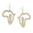 thumbnail image 3 of 2 Pares de Pendientes Colgantes de Gancho de Hechos para Mujeres Y Niñas, 3 of 9