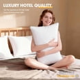 thumbnail image 2 of SORMAG Pillows Queen Size Set of 4, Bed Pillows for Side and Back Sleepers, Soft Down Alternative Pillows, Hotel Quality and Machine Washable, 2 of 9