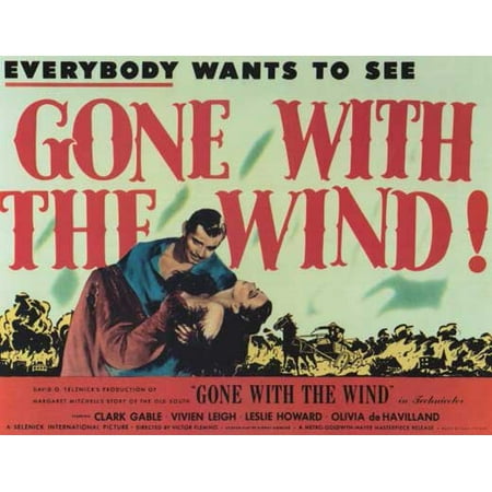 Gone With The Wind - movie POSTER (Style DD) (11