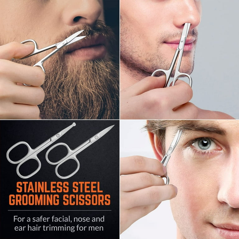 Skin/nail Care Small Scissors in Different Shapes and Sizes. (Nose-Ear  Trimmer(Curve))