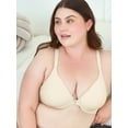 thumbnail image 4 of Leading Lady, The Brigitte Racerback, Underwire Tshirt Bra, Lightly Padded, Front Close, Lift and Smoothing, Adjustable Padded Straps (Women's & Women's Plus), 4 of 9