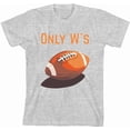 thumbnail image 3 of Only W's American Football Youth Natural Crew Neck Short Sleeve Tee-3XL, 3 of 5