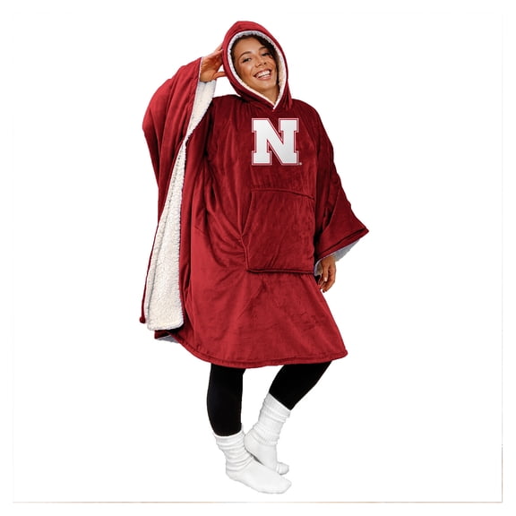 Pegasus Nebraska Huskers 60" x 80" Team Color Logo Patch Bloncho