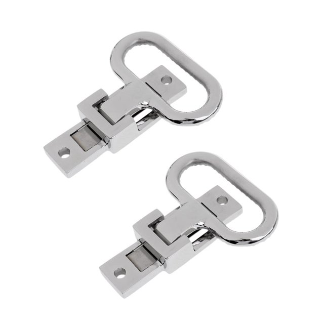 2pcs Plegable de Mástil Acero Inoxidable Antideslizante para Botes Furgonetas Automóviles Caravanas