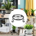 thumbnail image 4 of Best Sale! Zainafacai Gardening Black Plant Stand for Flower Pot Heavy Duty Potted Holder Indoor Outdoor Metal Rustproof Garden Container Round Supports Rack for Planter Bronze Pumpkin Stand Outdoor, 4 of 8