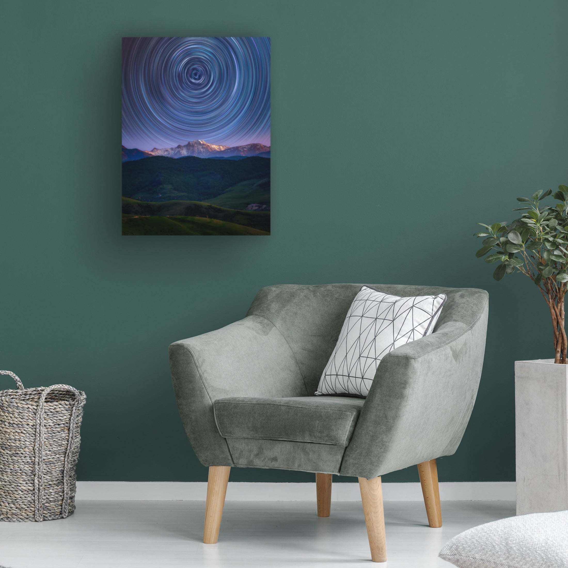 Trademark Fine Art Asef Azimaie Infinity And Beyond Canvas Wall Art