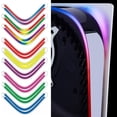 thumbnail image 2 of For Ps5 Console Rainbow Gradient Sticker Self Adhesive Decals Led Light Bar For Cd-rom Digital Version Game Accessories, 2 of 9