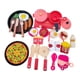 thumbnail image 4 of Juego de cocina para juegos de simulación, juguetes de cocina, juguete para cortar carne y Pizza, juego de cocina divertido para niños pequeños, juego , 44 piezas CUTICAT juego de cocina, 4 of 8