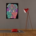 thumbnail image 4 of Epic Graffiti 'Elephant Trio' by Hello Angel Canvas Wall Art, 26" x 34", 4 of 8