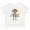 AA-White, variant on Inktastic Cute Volleyball Girl Monkey Girls Baby T-Shirt