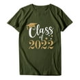 thumbnail image 4 of Pompotops T-Shirt Décontracté à Manches Courtes pour Femmes avec Imprimé Lettre, 4 of 7