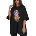 thumbnail image 4 of Women T Shirts and Men T shirt Oversized Shirts Cool Graphic Tees for Men Vintage Streetwear Sweat Casual Shirt 3XL, 4 of 5
