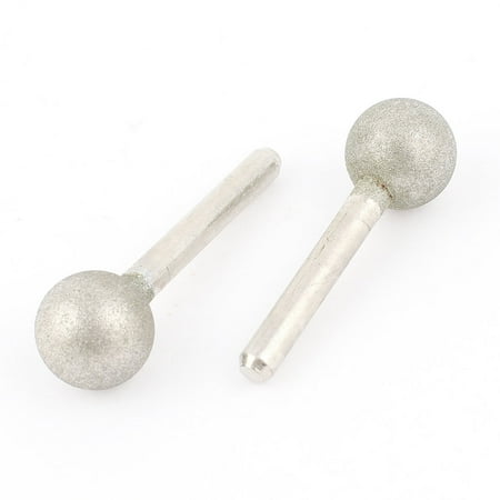 

Unique Bargains 18mm Diameter Sphere Head Diamond Mounted Point Grinder 2 Pcs