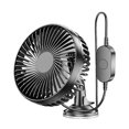 thumbnail image 1 of Suction Cup Car Fan Portable USB Fan 12V/24V Cooling Fan for Home Car, 1 of 5
