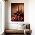 thumbnail image 2 of Elephant Stock Fruity Red Wine Wall Art - Vertical Canvas Wall Art - Dining Room Wall Decor - Food And Drink Canvas - Red And Green Decor - 32" x 48", 2 of 8