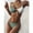 Green, variant on Baqcunre Swim Suits for Women 2024, Swimsuit Striped High Women Waist Two Bikini Set Push Piece Up Halter Cut Hight Swimwears Tankinis Set, Bikini Sets for Women, Blue L