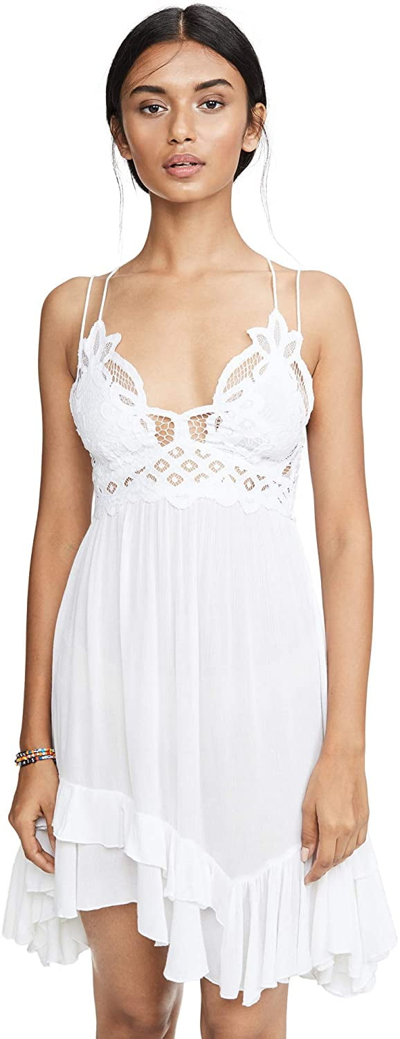 free people white slip