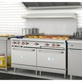 thumbnail image 5 of 60 In. Commercial Range with 48 In. Griddle, 2 Burners and 2 Standard Ovens, 5 of 13
