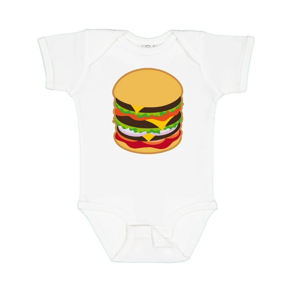 Inktastic Hamburger Lover Boys or Girls Baby Bodysuit