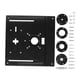thumbnail image 3 of Placa de inserción para mesa de fresadora multifuncional para máquina cortadora eléctrica, herramienta auxiliar, tablero abatible para fresado de Negro, 3 of 8