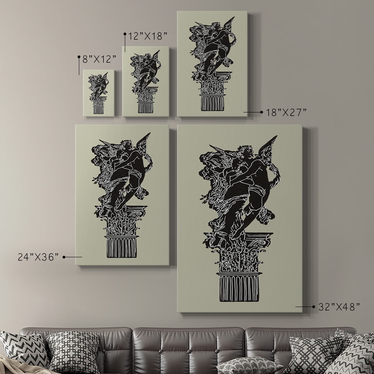 Magic Garden I Premium Gallery Wrapped Canvas - Ready to Hang