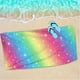thumbnail image 5 of Toalla de Playa de Microfibra Super | Toalla de Viaje Grande, Resistente a La Arena y de Secado Rápido, 68 X 140 Cm | Manta de Piscina Ligera y Absorbente | Toalla Multiusos para Picnic y Camping Al, 5 of 6