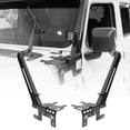 thumbnail image 3 of WOLFSTORM A-Pillar LED Light Bar Windshield Mount Brackets For 18-23 Jeep Wrangler JL 50"-52" Mount Bracket w/4" LED Lights, 3 of 12