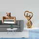thumbnail image 2 of Porta Rollos De Papel Higiénico Con Forma De Búho, Organizador De Toallas, Escultura De Dibujos Animados, Fácil Instalación, Dispensador De Rollos, Figura De Pareja, Recuerdo, Regalo Para, 2 of 8