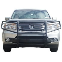 BLACK HORSE 17H151400MA Black Grille Guard, 1 Pack Fits select: 2009-2015 HONDA PILOT