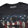 thumbnail image 3 of Indivisible Official Superman US Flag Paint Drip Men's Classic Ring-Spun T-Shirt, Black Ink Heather, Medium, 3 of 6