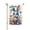 HYQ4, variant on Welcome Spring Easter Bunny Garden Flag 12x18 Inch Double Sided, Cute Rabbit With Easter Eggs & Flowers, Seasonal Spring Outdoor Yard Decor