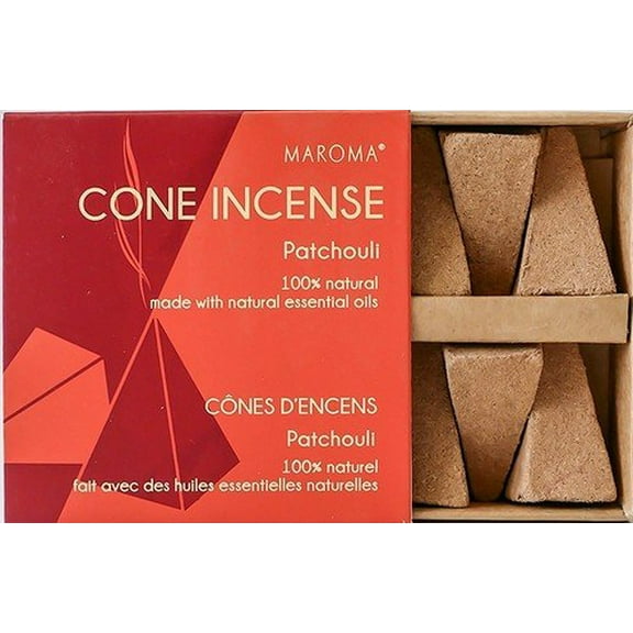 Maroma EDA Incense Cone Patchouli 10 Cone