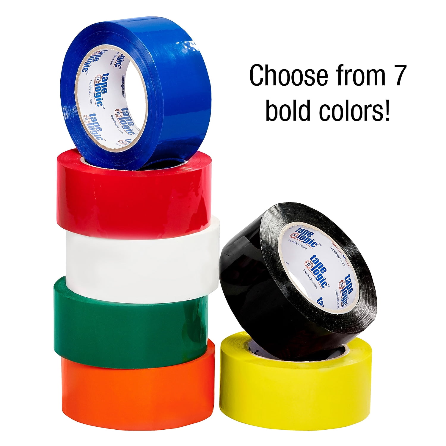 Tape Logic® Carton Sealing Tape, 2" x 55 Yd., Orange, Case Of 36