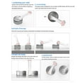 thumbnail image 3 of 2Pcs Cat Food Can Spoons, Safe And Lightweight Silicone Opener With Special Angle Design, Quick Lid Opening For Dogs And Cats, 3 of 8