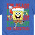 thumbnail image 3 of SpongeBob SquarePants - I'm Ready For Christmas - Toddler And Youth Short Sleeve Graphic T-Shirt, 3 of 6