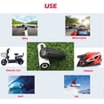 thumbnail image 3 of Kenally Cámara de motocicleta, cámara de salpicadero recargable, videocámara de gran angular, grabadora de vídeo Accesorios para motos, 3 of 6
