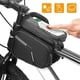 thumbnail image 1 of Waterproof Bicycle Frame Bag Double Pouch Bike Top Tube Bag MTB Mountain Bike Cycle Pannier Bag Touchscreen Phone Case, 1 of 5